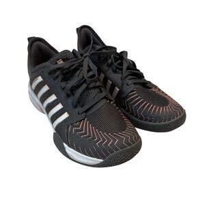 K-Swiss Pickleball Supreme Asphalt/White/Pink Shoes Women's US 9.5